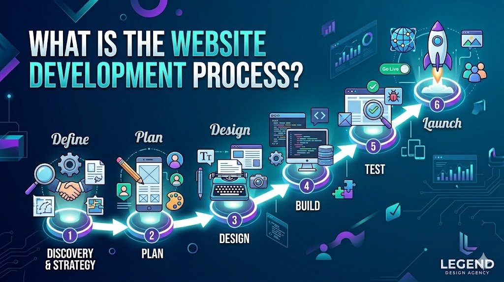 website development process legend